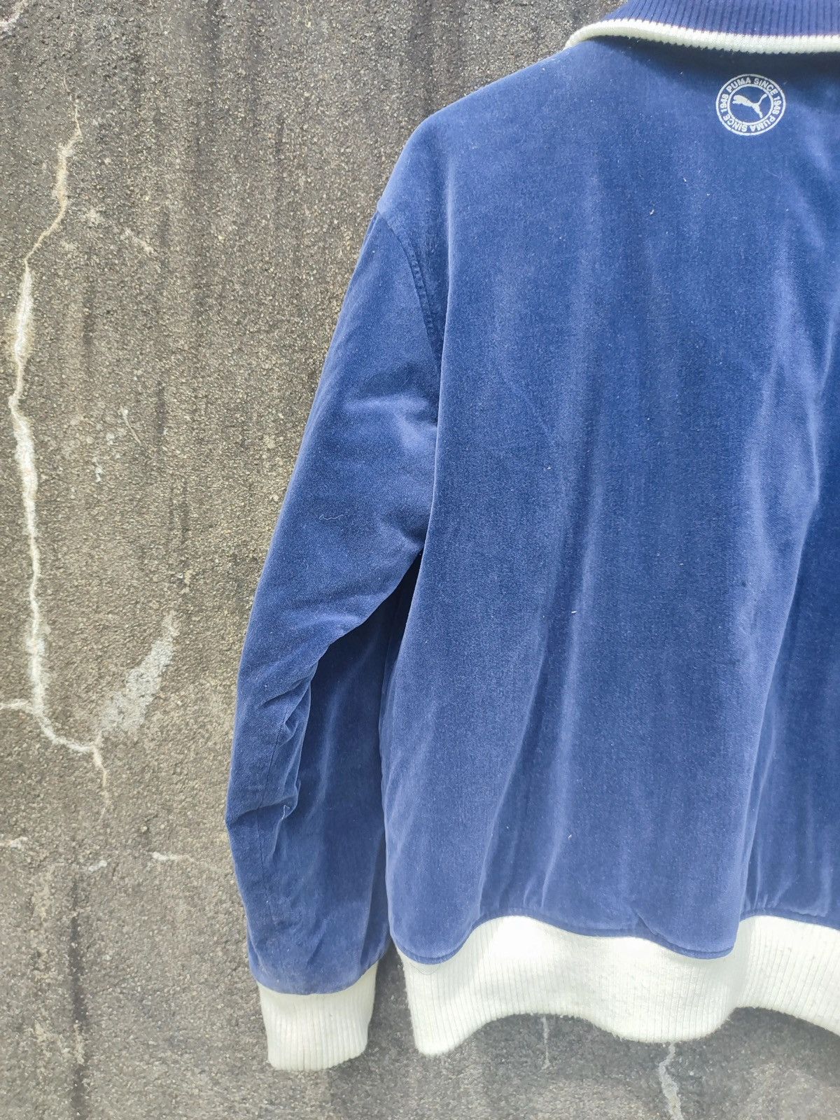 Puma × Vintage Vintage Puma Japan Reversible Velour Quilted Bomber Jacket Size US M / EU 48-50 / 2 - 5 Thumbnail