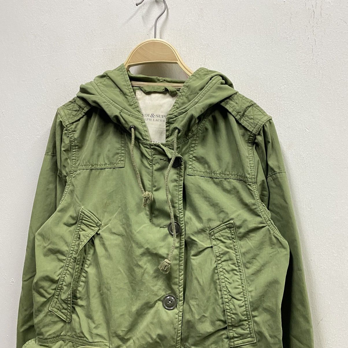 Denim & Supply Ralph Lauren RL Denim & Supply Hooded Field Jacket Size US M / EU 48-50 / 2 - 4 Thumbnail