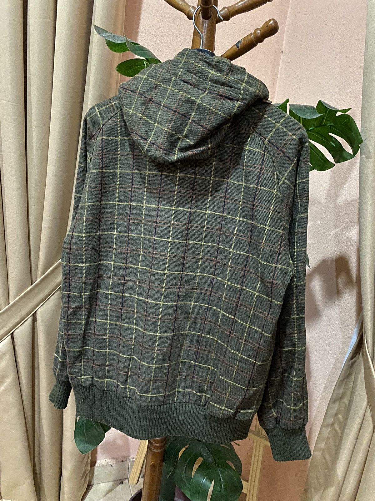 ADDICT Addict Plaid Wool-Blend Hoodie Jacket – Classic Streetwear Size US S / EU 44-46 / 1 - 9 Thumbnail
