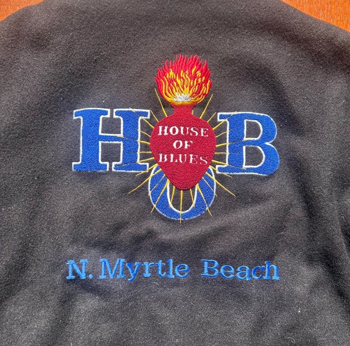 Roots 🔥 Vintage House of Blues Varsity Jacket – N. Myrtle Beach Size US M / EU 48-50 / 2 - 5 Thumbnail