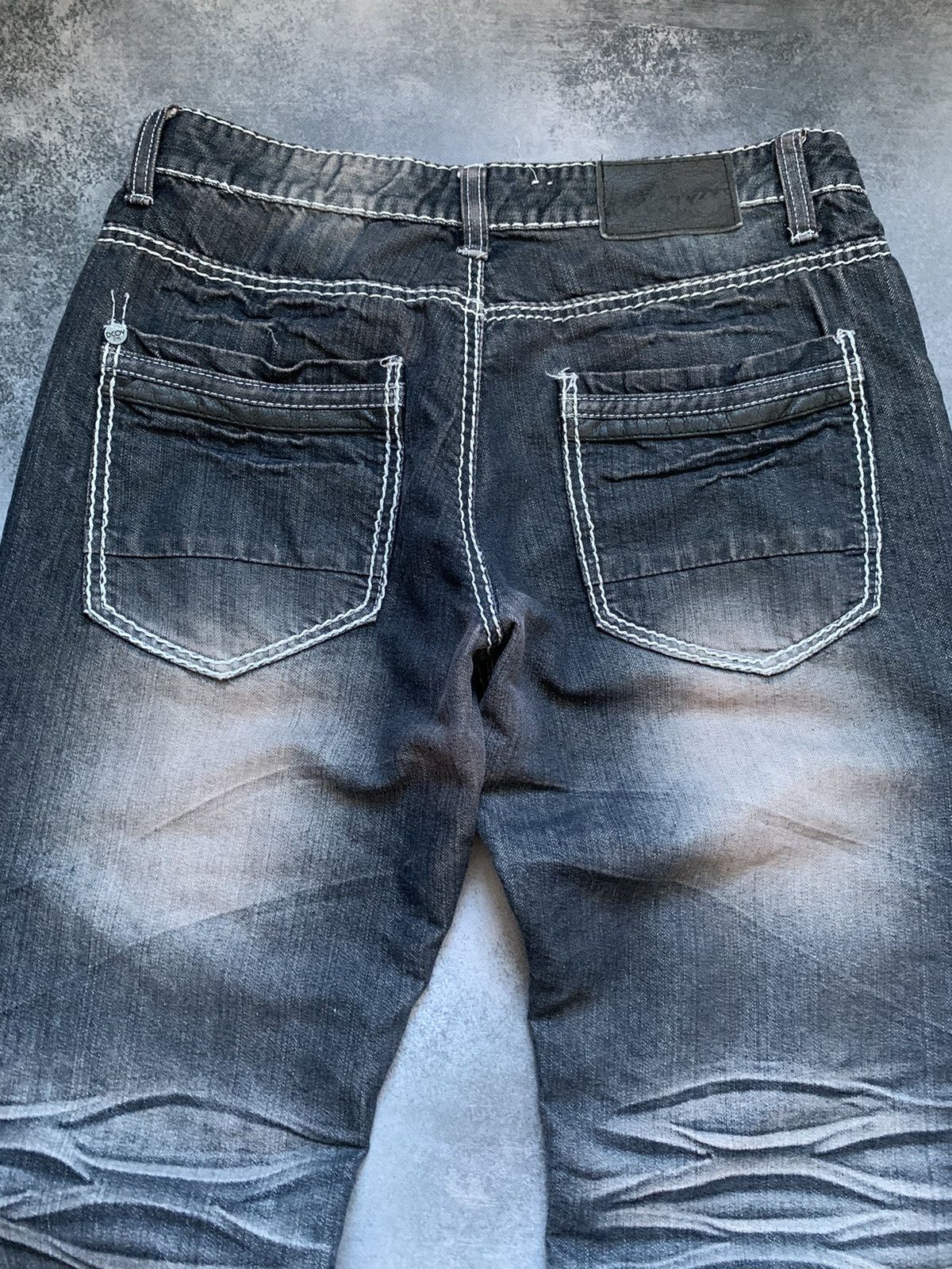 Hysteric Glamour × If Six Was Nine × Japanese Brand 💥 HYSTERIC GLAMOUR BALENCIAGA STYLE BAGGY JAPANESE JEANS Size US 34 / EU 50 - 14 Thumbnail