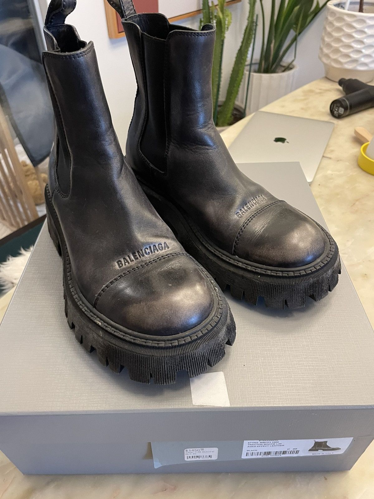 Balenciaga Balenciaga strike boots Size US 10 / IT 40 - 1 Thumbnail