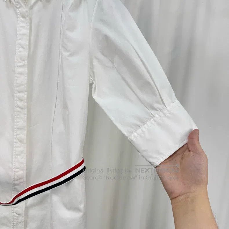 Thom Browne Thom Browne Colorful Belted Shirt Dress Size S / US 4 / IT 40 - 4 Thumbnail