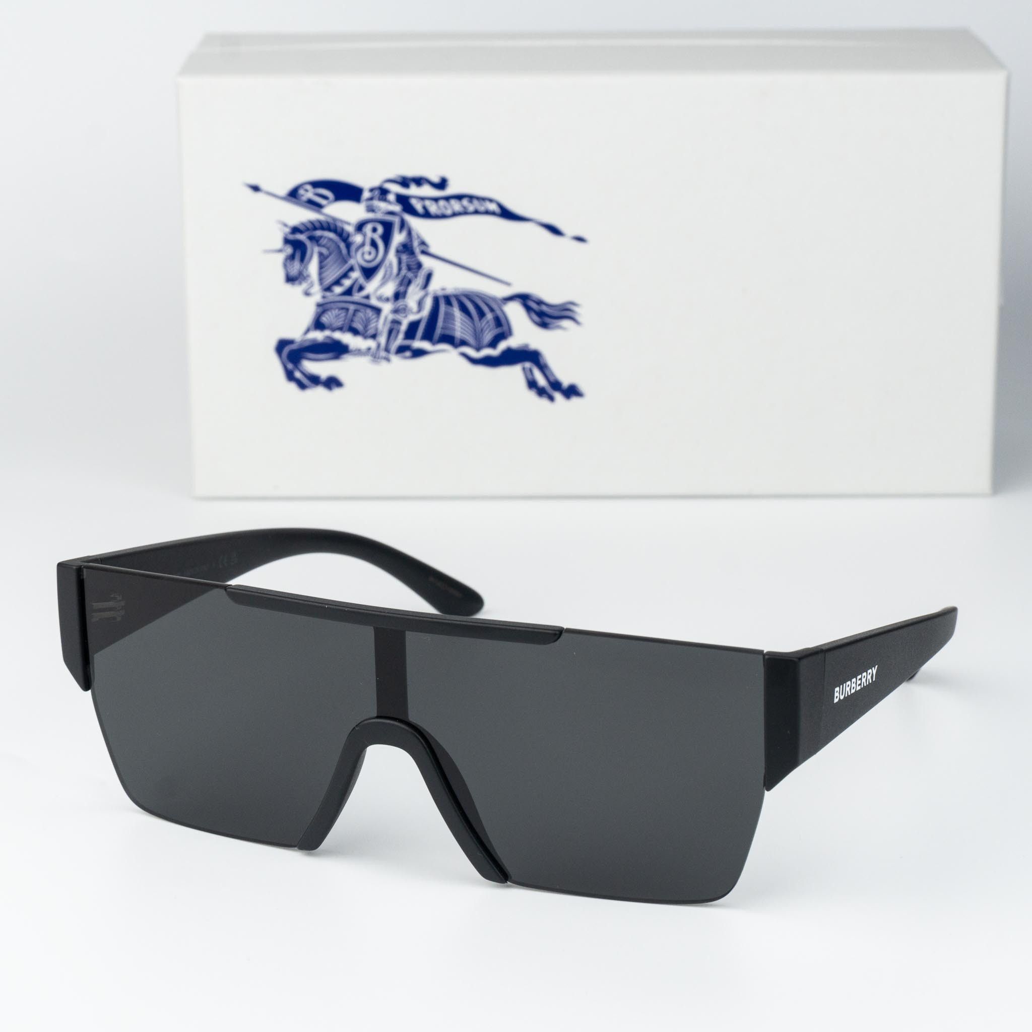 Burberry NEW Burberry BE4291 346487 Grey Gradient Unisex Sunglasses Size ONE SIZE - 2 Thumbnail