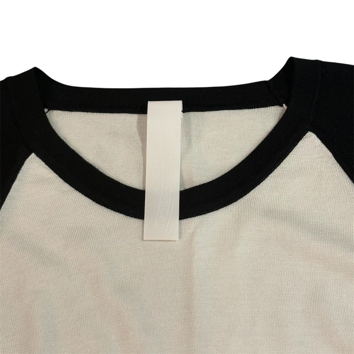 Chrome Hearts TRIPLE CROSS PATCH SILK BLEND RAGLAN BASEBALL TEE Size US XL / EU 56 / 4 - 3 Thumbnail
