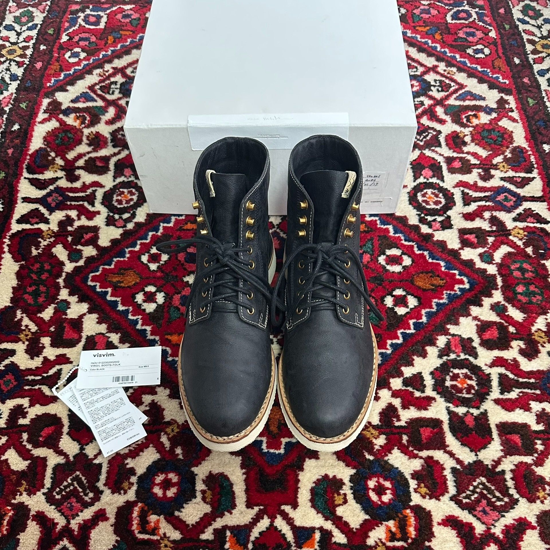 Visvim visvim Virgil Boots Folk 22AW Size US 9.5 / EU 42-43 - 1 Thumbnail