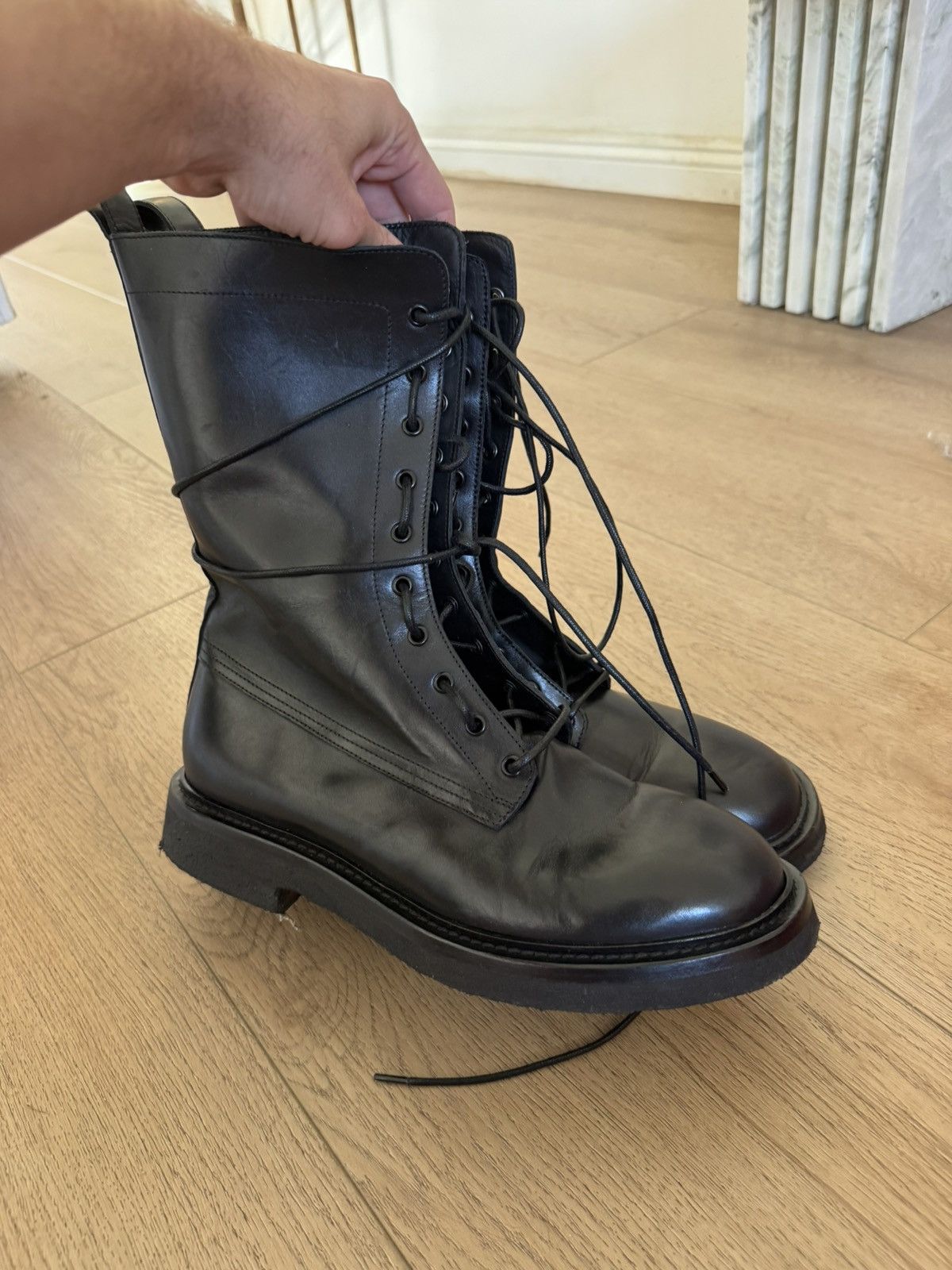 Lorenzo Navigate Style Boots Smooth leather