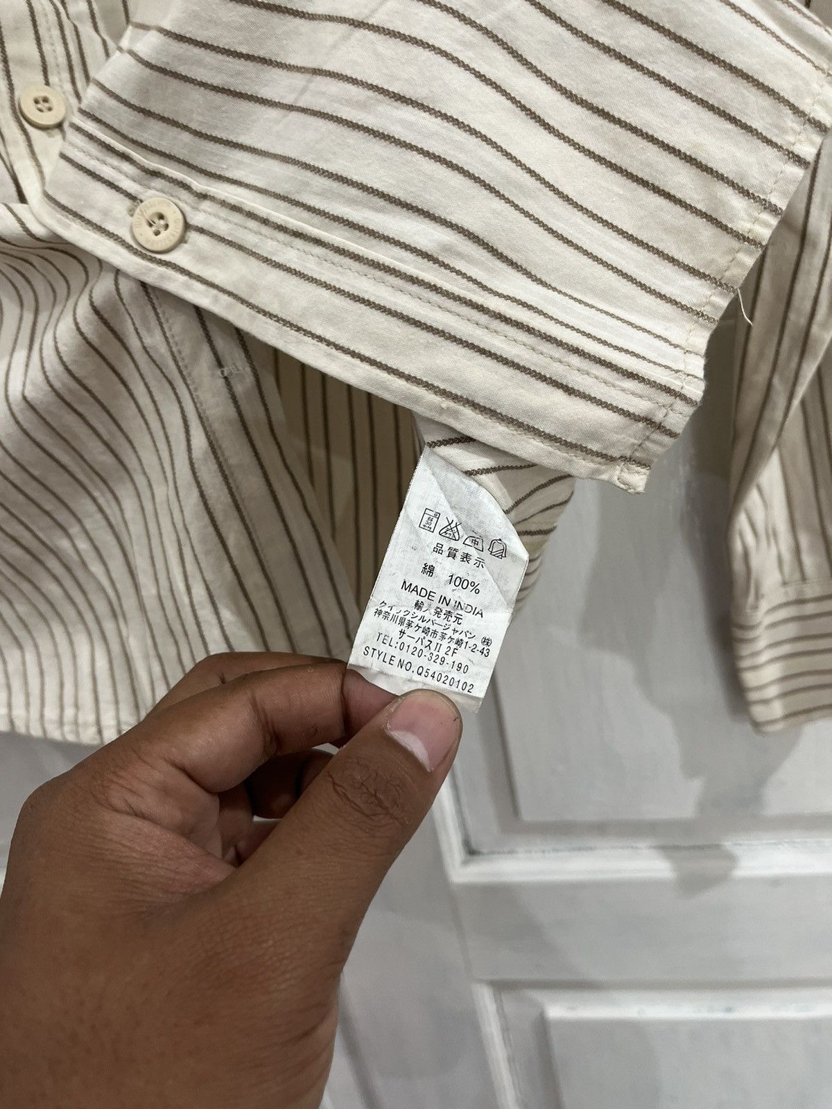 Quiksilver Vintage Quiksilver Stripe 1960 Button Up Shirt Size US L / EU 52-54 / 3 - 6 Thumbnail