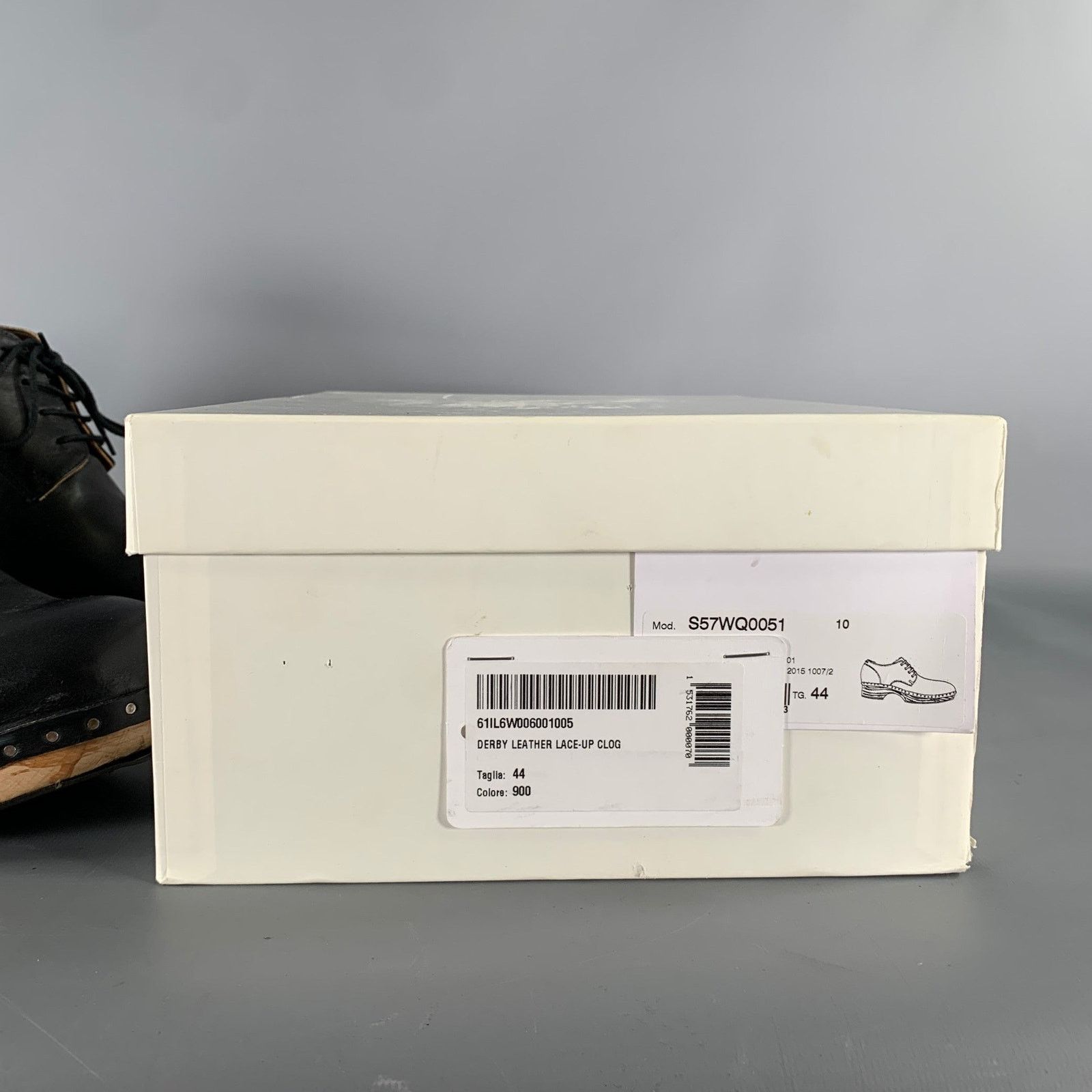 Maison Margiela MAISON MARTIN MARGIELA Size 11 Black Leather Lace Up Shoes Size US 11 / EU 44 - 10 Thumbnail
