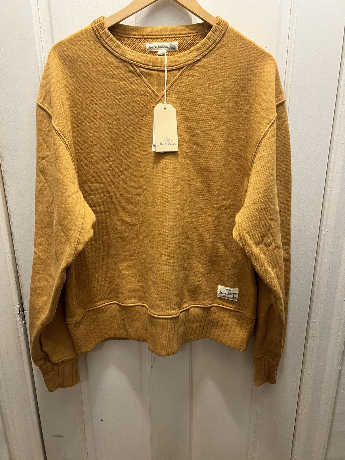 Merz B. Schwanen Mainline Heather Cotton Sweatshirt Size US XL / EU 56 / 4 - 1 Thumbnail