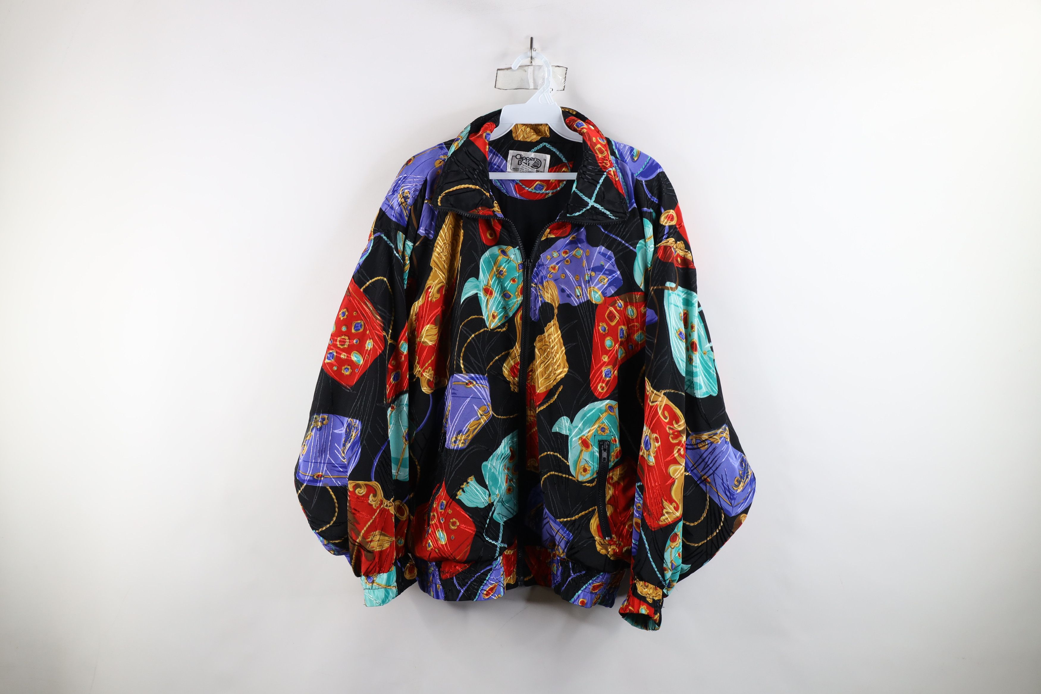 Vintage Vintage 90s Streetwear Bag All Over Print Windbreaker Jacket Size M / US 6-8 / IT 42-44 - 1 Thumbnail