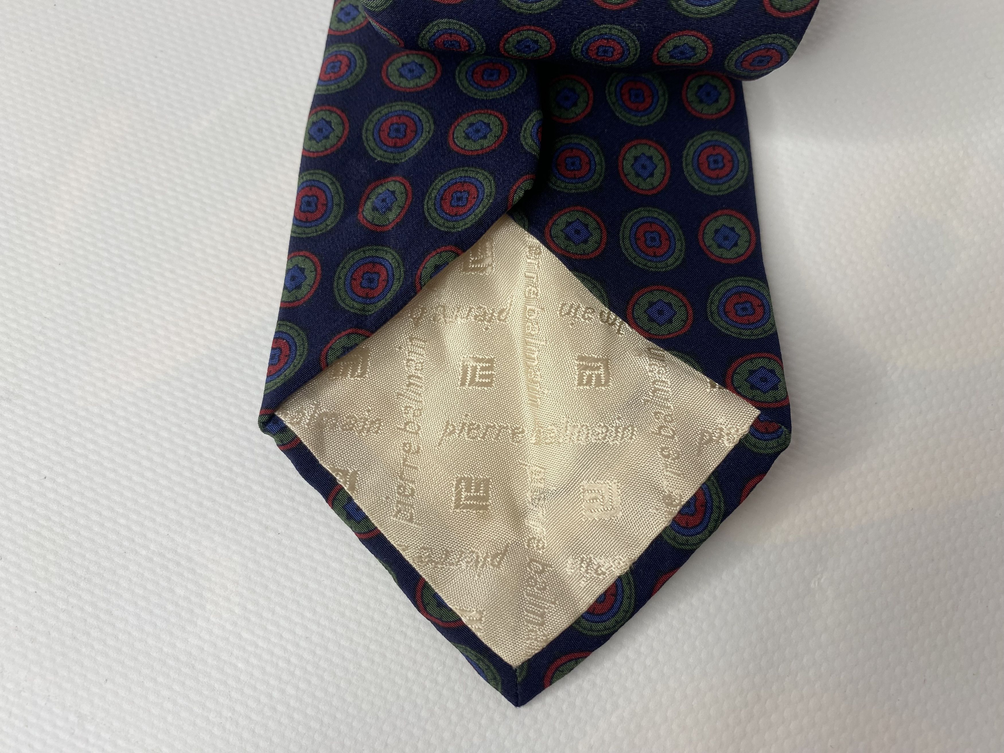 Balmain VINTAGE PIERRE BALMAIN PARIS SILK TIE MADE IN ITALY Size ONE SIZE - 2 Thumbnail