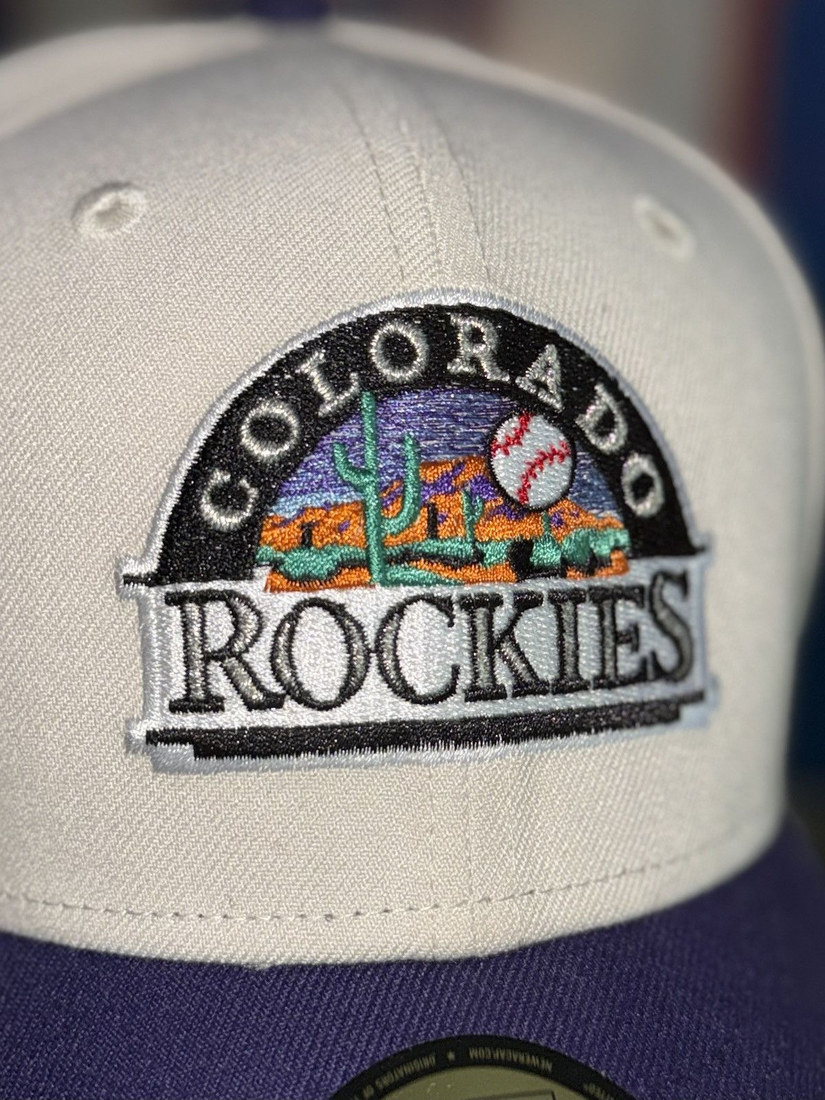 Hat Club Hat Club Exclusive Colorado Rockies Stone Dome Size 7 1/4 Size ONE SIZE - 5 Thumbnail