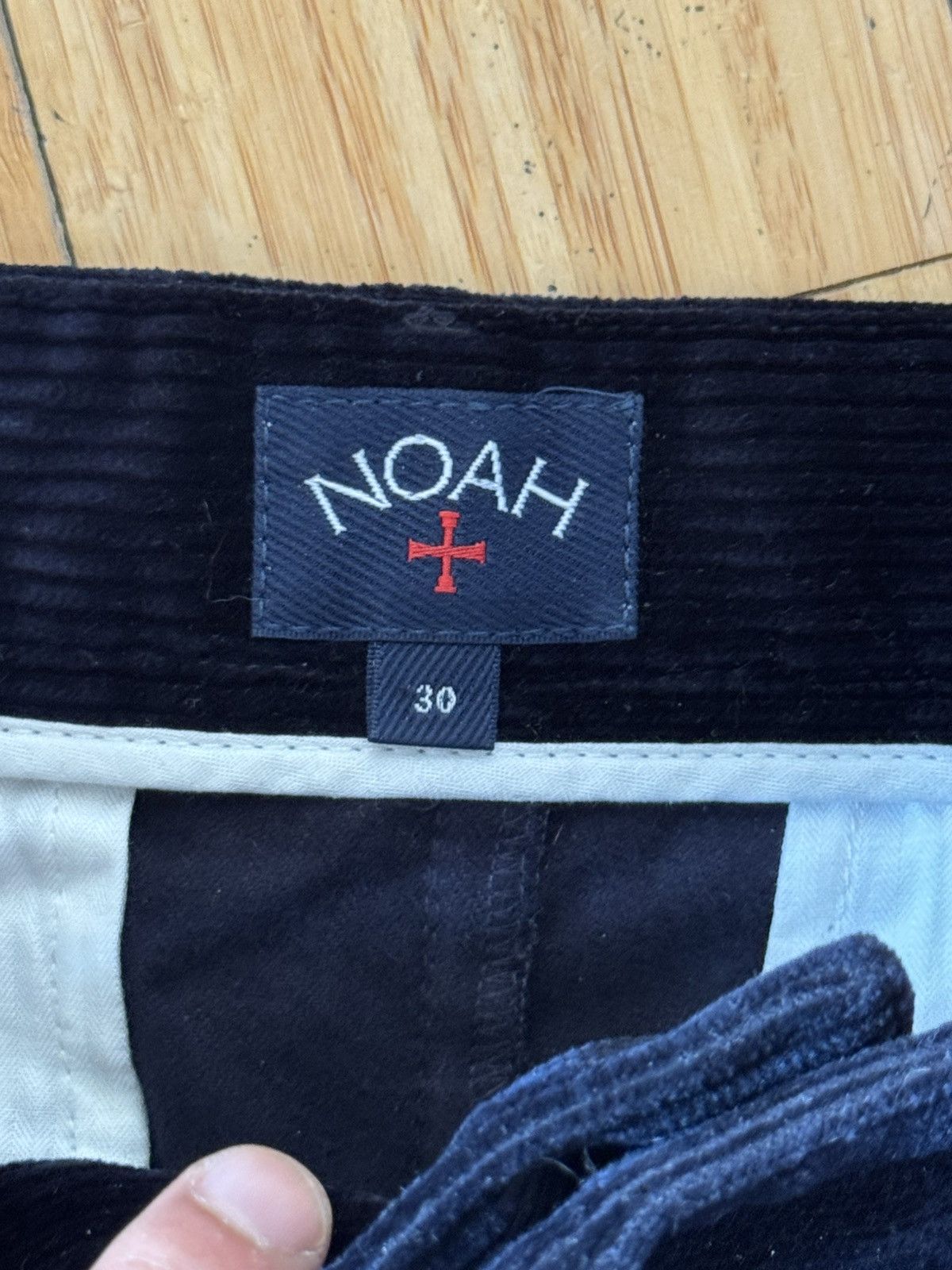Noah Noah corduroy pants, navy Size US 30 / EU 46 - 2 Thumbnail