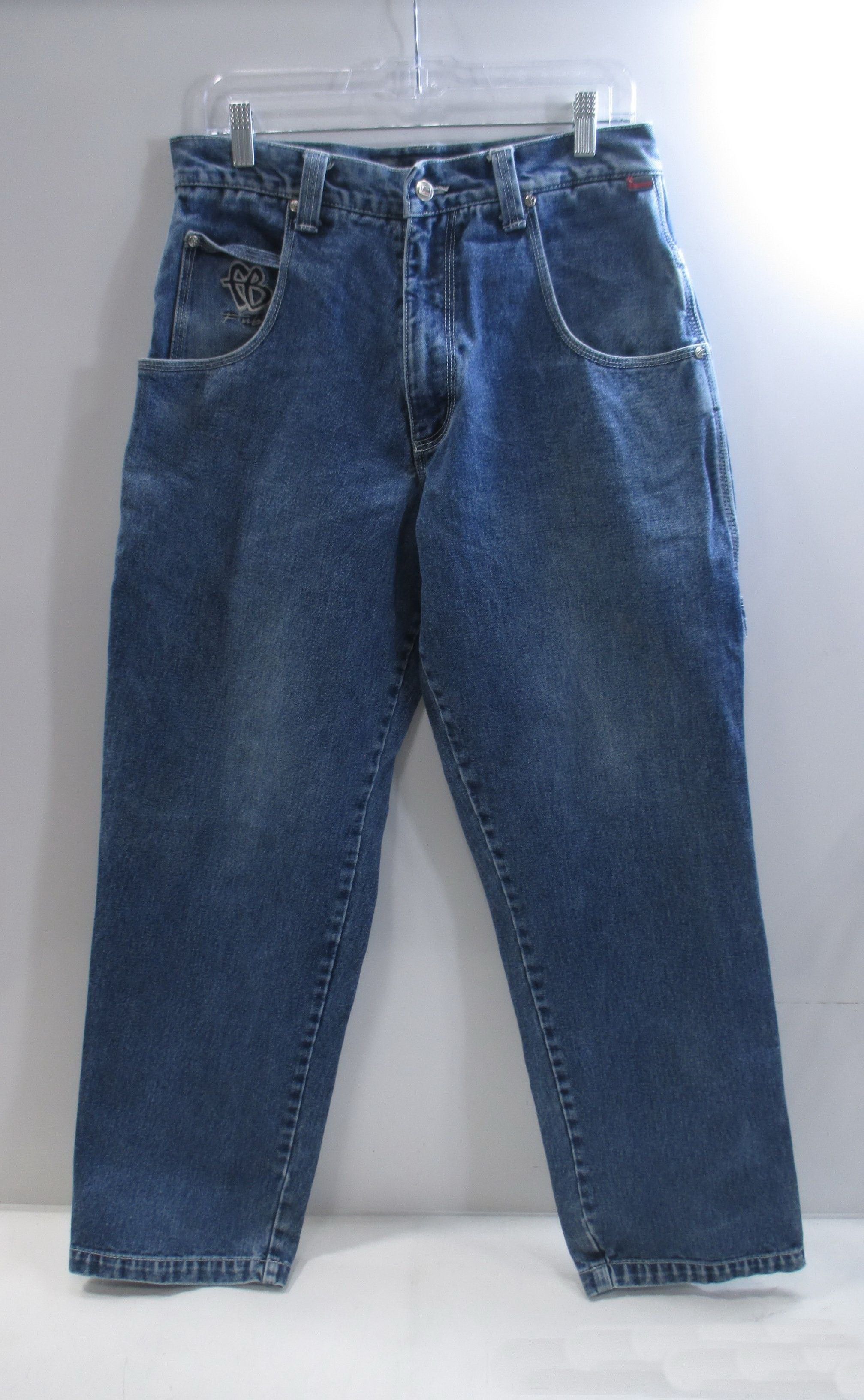 Fubu FUBU jeans, vintage baggy jeans, 90s hip hop skater Y2K 32 Size US 32 / EU 48 - 2 Thumbnail