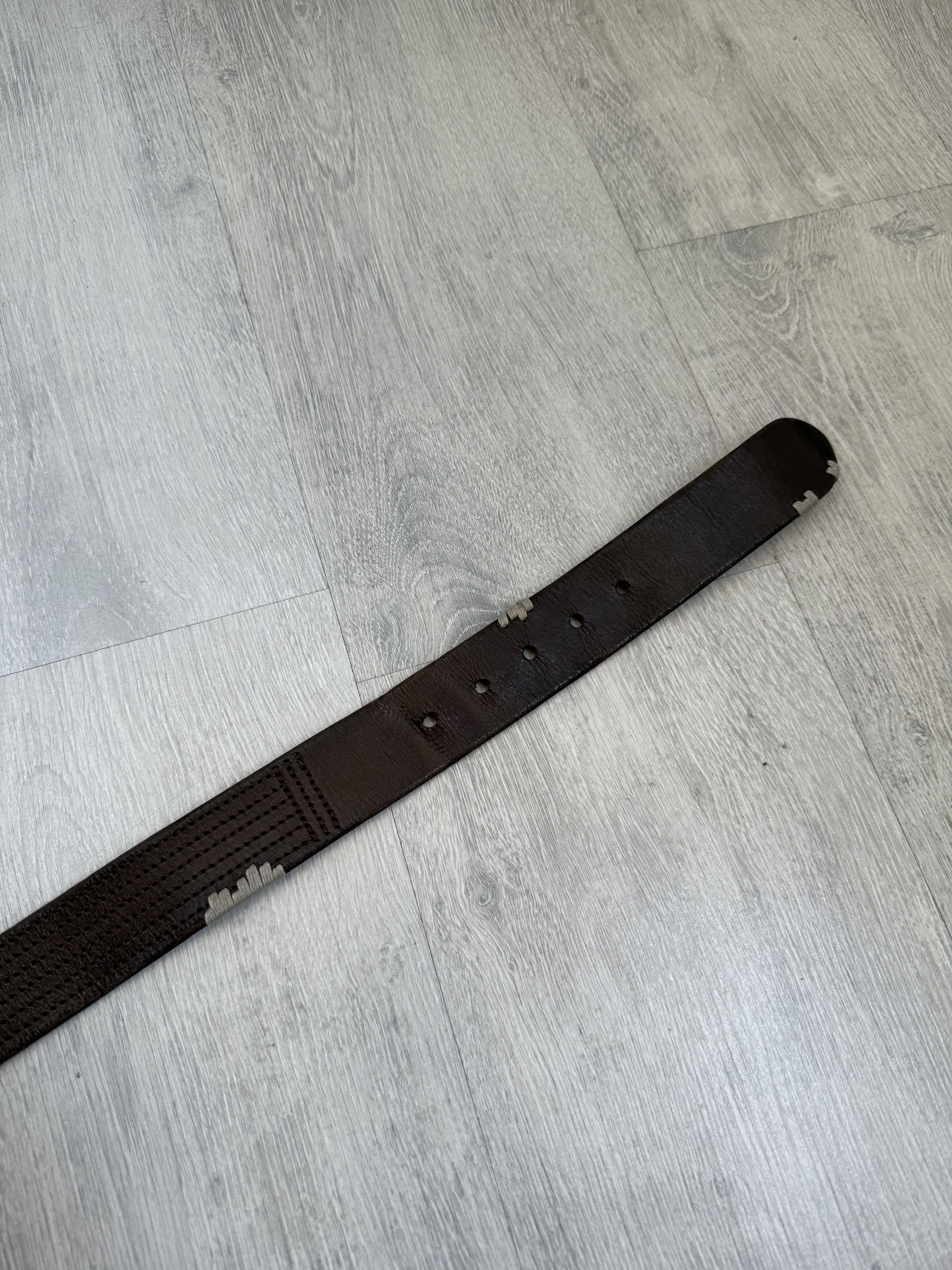 Diesel RARE Vintage Diesel cartridge loops cowboy leather belt Size ONE SIZE - 7 Thumbnail