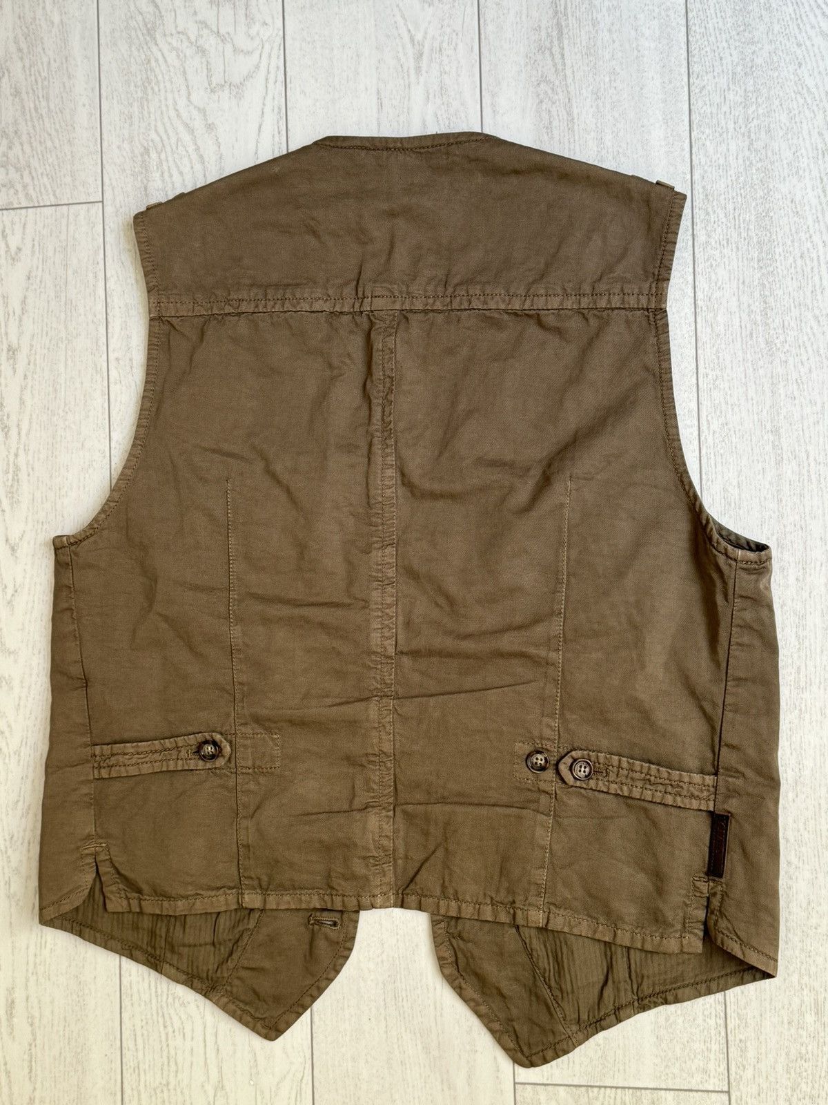 Prada !rare Prada cargo vest USA Y2K 90s Streetwear leather label Size US S / EU 44-46 / 1 - 3 Thumbnail