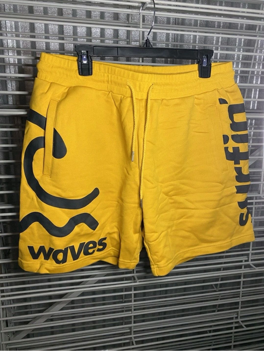 Keiser Clark KEISER CLARK SURFIN' SWEATSHORT CALI YELLOW BLACK Size XL Size US 37 - 2 Thumbnail
