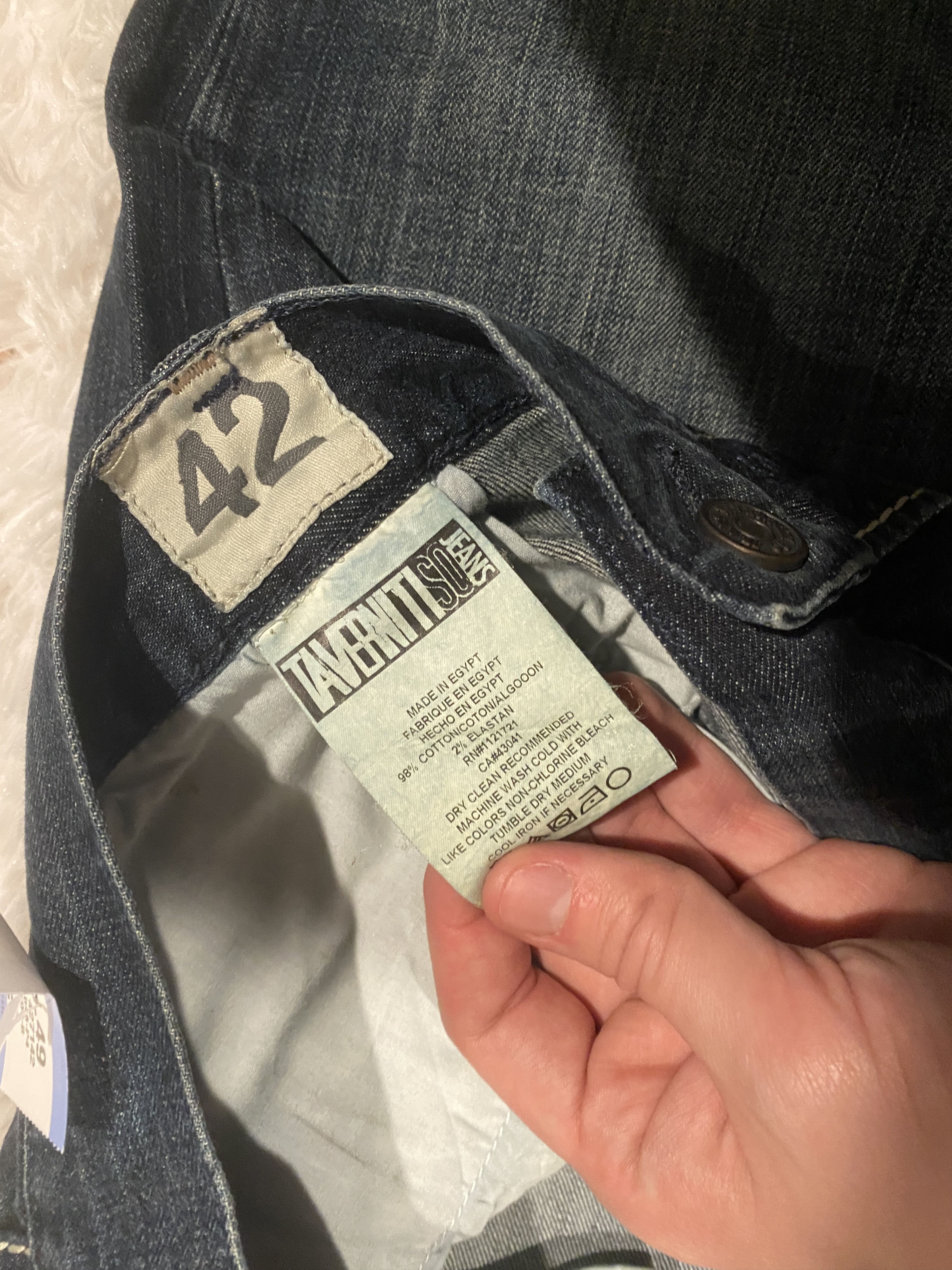 Taverniti Vintage Taverniti SO Embroidered Y2K Jeans By Jimmy Taverni Size US 42 / EU 58 - 7 Thumbnail