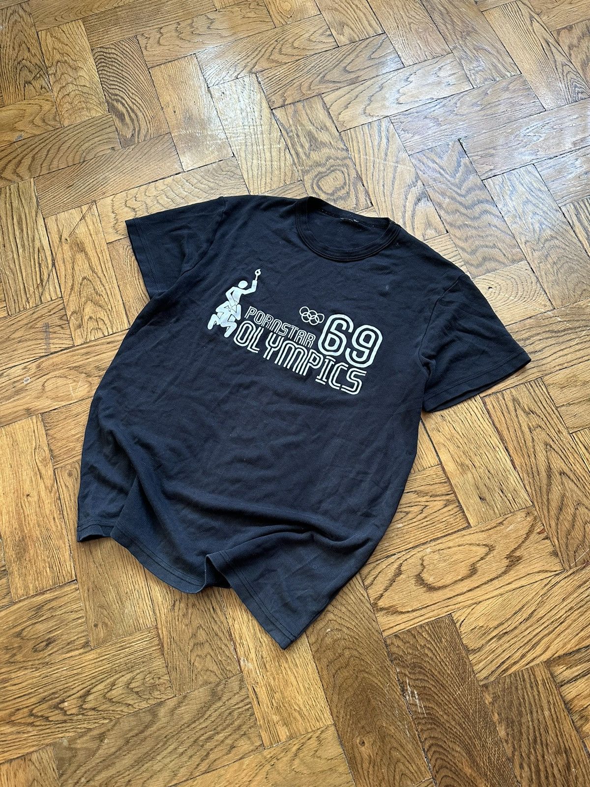 Porn Star 69 Olympics Vintage Tee