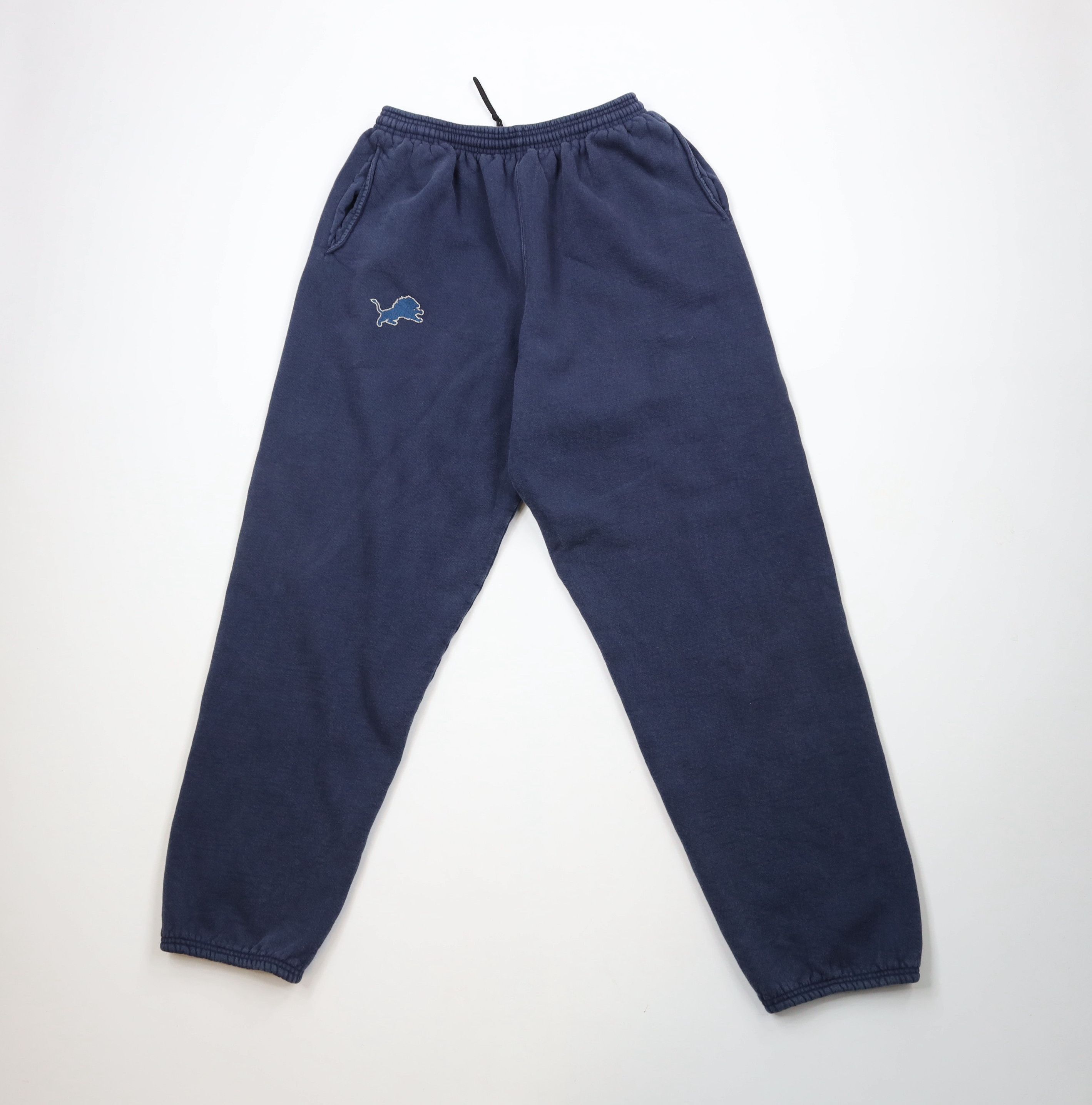 Vintage Vintage 90s Detroit Lions Football Sweatpants Joggers Pants Size US 36 / EU 52 - 1 Thumbnail