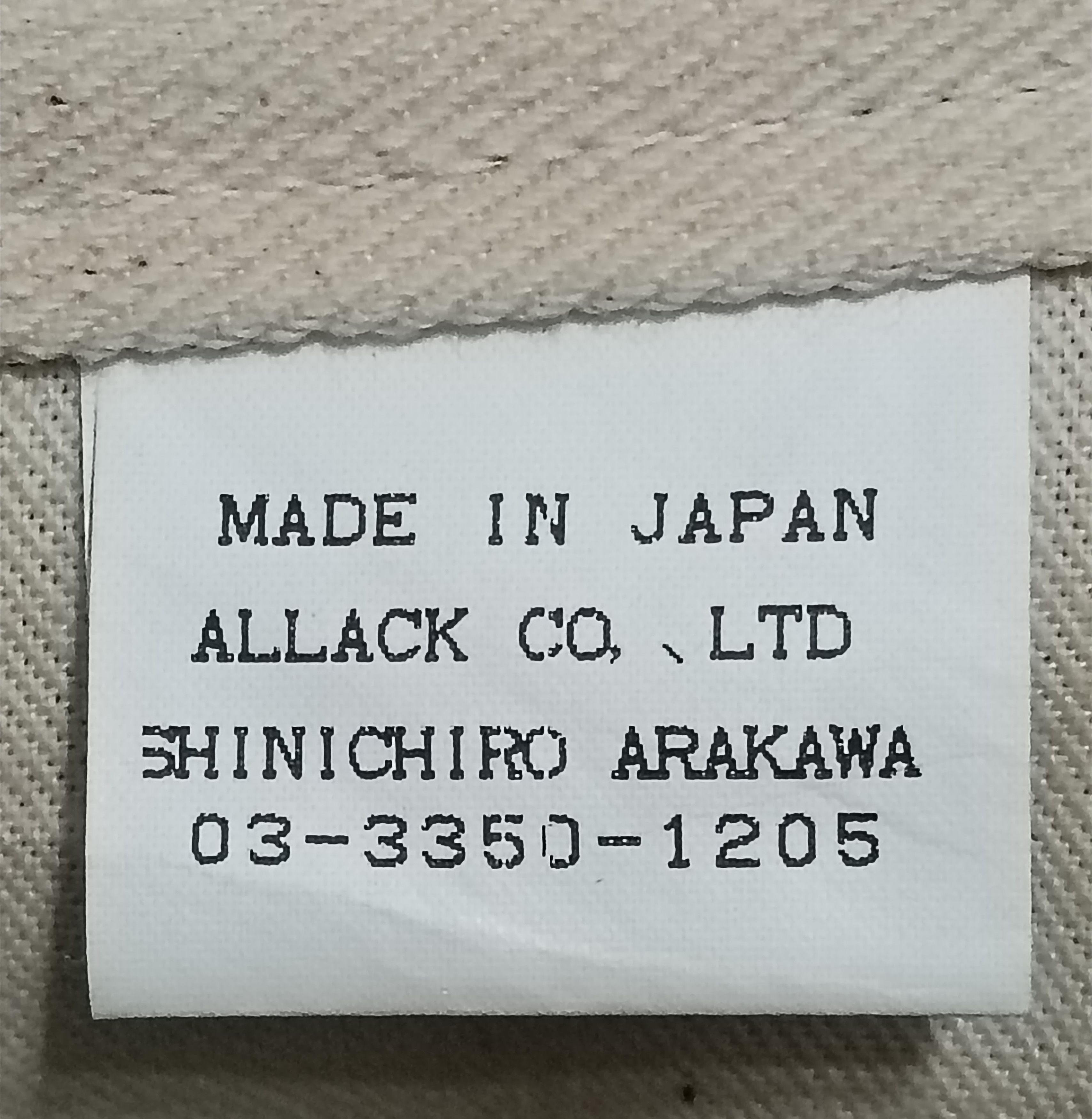 SHINICHIRO ARAKAWA *VTG 90S SHINICHIRO ARAKAWA BUTTON-FLY 3Q MULTIPOCKET PANT Size US 30 / EU 46 - 3 Thumbnail