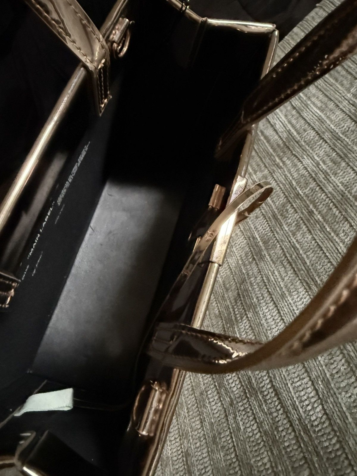 Off-White Off-white rose gold metallic box bag Size ONE SIZE - 8 Thumbnail