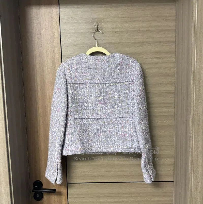 Chanel Chanel Purple Wool Women's Jacket . Size XS / US 0-2 / IT 36-38 - 1 Thumbnail