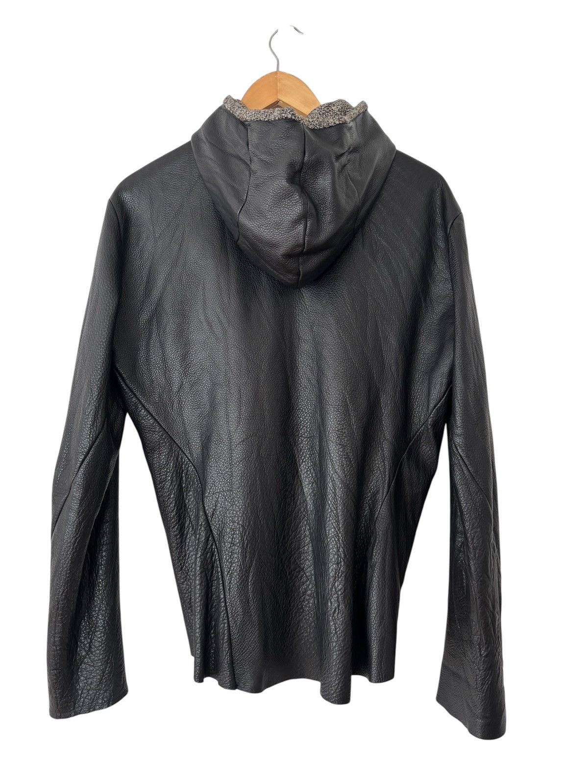 Ma+ m.a+ maurizio amadei leather hooded aviator lined Size US L / EU 52-54 / 3 - 4 Thumbnail