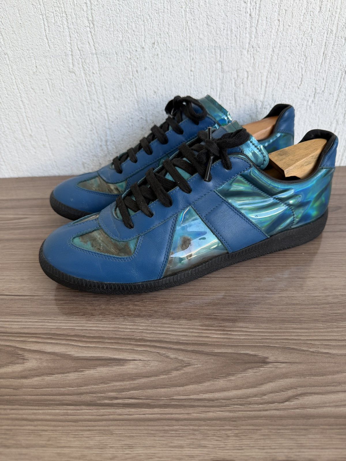 Maison Margiela Iridescent Gats trainers Size US 10 / EU 43 - 3 Thumbnail