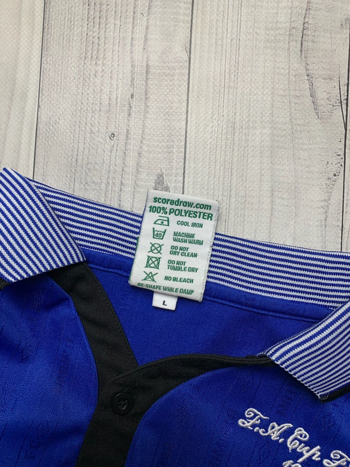 Vintage Vintage Everton retro soccer jersey size L logo rare Size US L / EU 52-54 / 3 - 4 Thumbnail