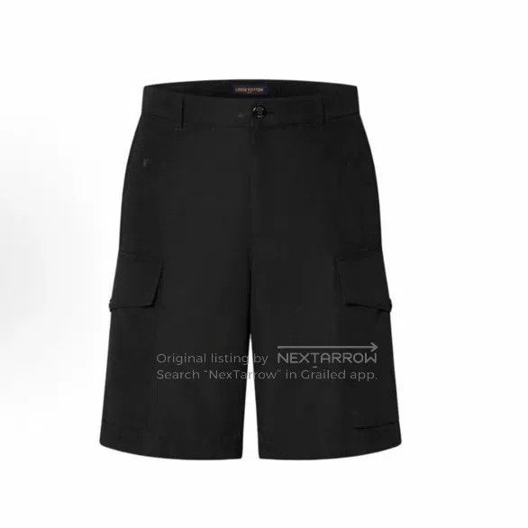 Louis Vuitton Louis Vuitton size US 46 FW23 Zippered Crepe Cargo Shorts Size US 30 / EU 46 - 7 Thumbnail