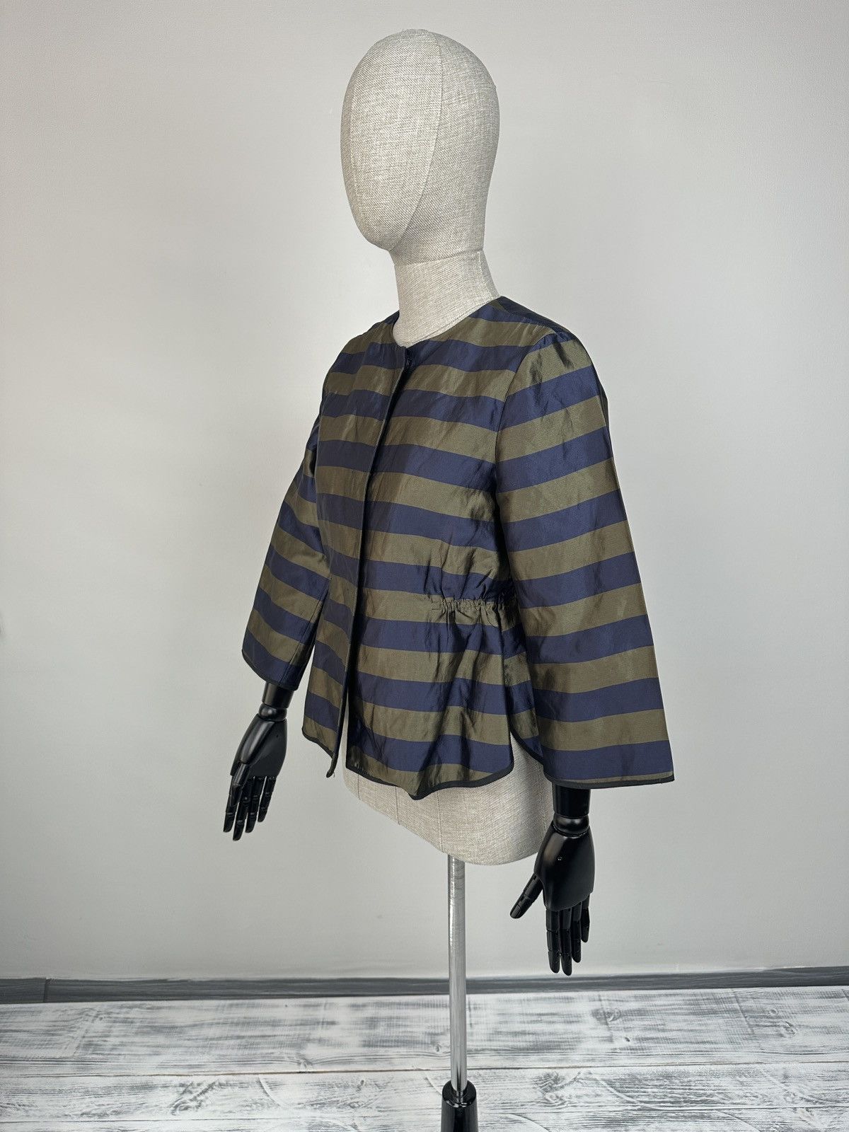 Other ODEEH Germany Metallic Organdi Striped Blazer Jacket size 36 Size S / US 4 / IT 40 - 3 Thumbnail