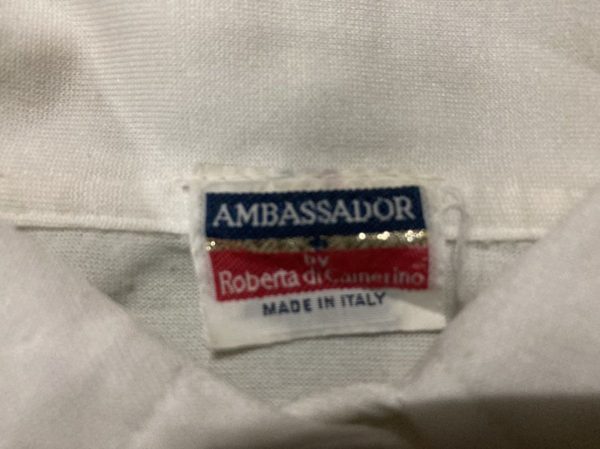 Designer × Roberta di Camerino × Vintage Vintage Roberta Di Camerino Long Sleeve Polo Shirt Size M / US 6-8 / IT 42-44 - 4 Thumbnail