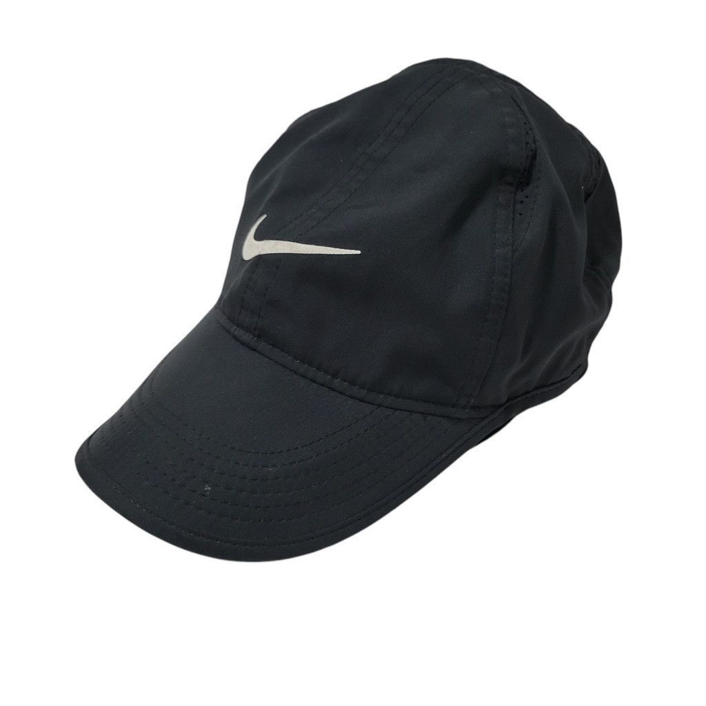 Nike Nike FeatherLight Dri-Fit Hat Cap Black Toddler Tennis O/S Size ONE SIZE - 3 Thumbnail