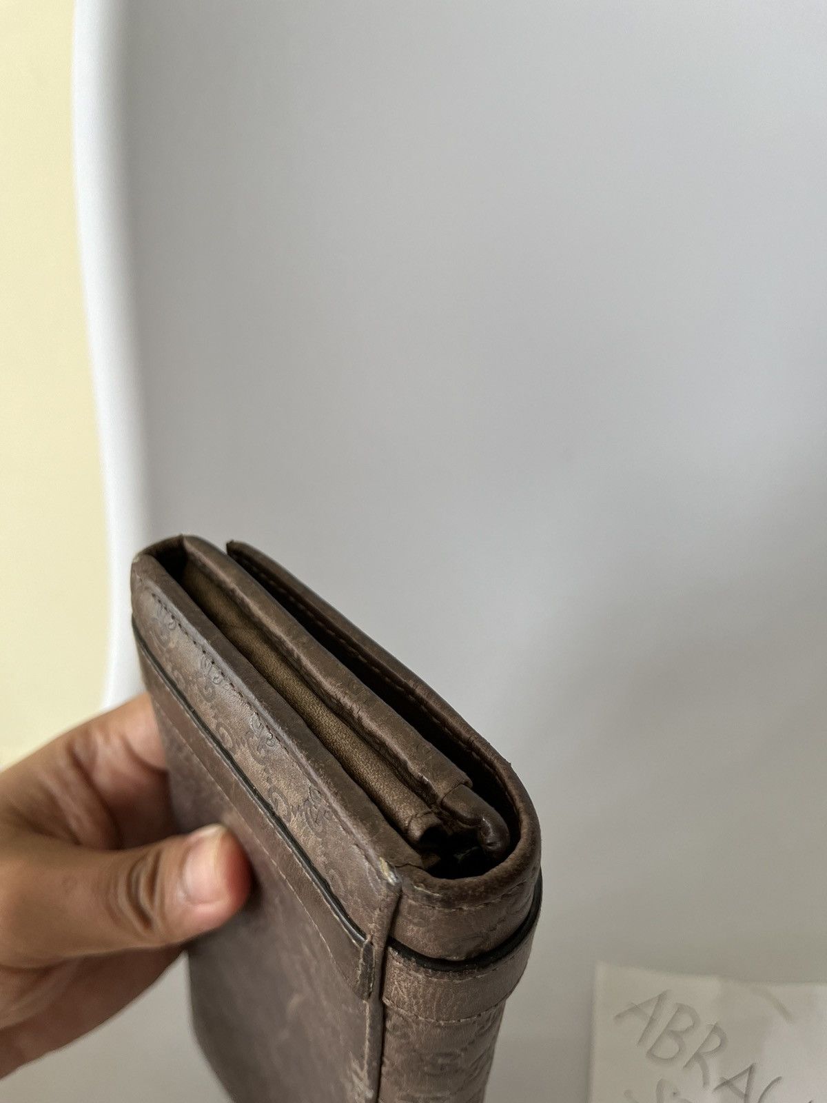 Gucci Gucci Micro Guccissima Leather Wallet Size ONE SIZE - 9 Thumbnail