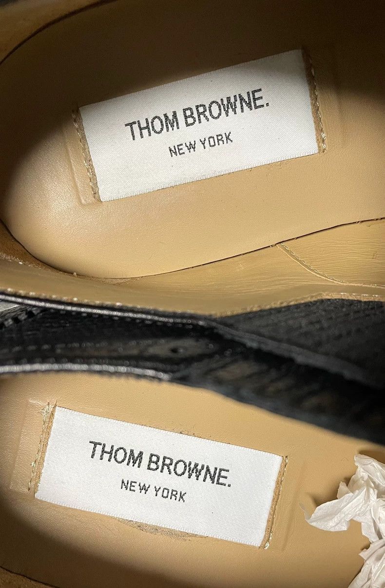 Thom Browne Thom Browne Carve a foot and put on leather shoes Size US 8 / EU 41 - 6 Thumbnail