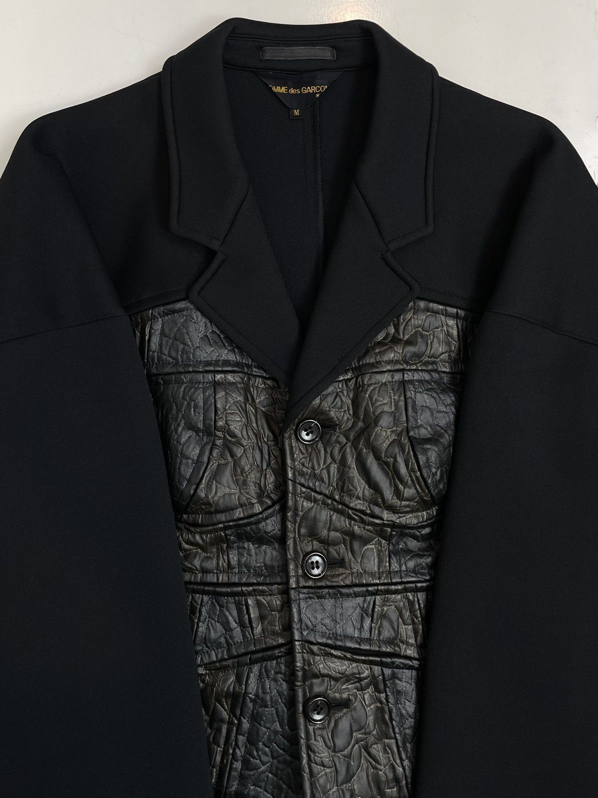 Comme des Garcons A/W 1990 Comme des Garcons Patchwork Jacket Size M / US 6-8 / IT 42-44 - 10 Thumbnail