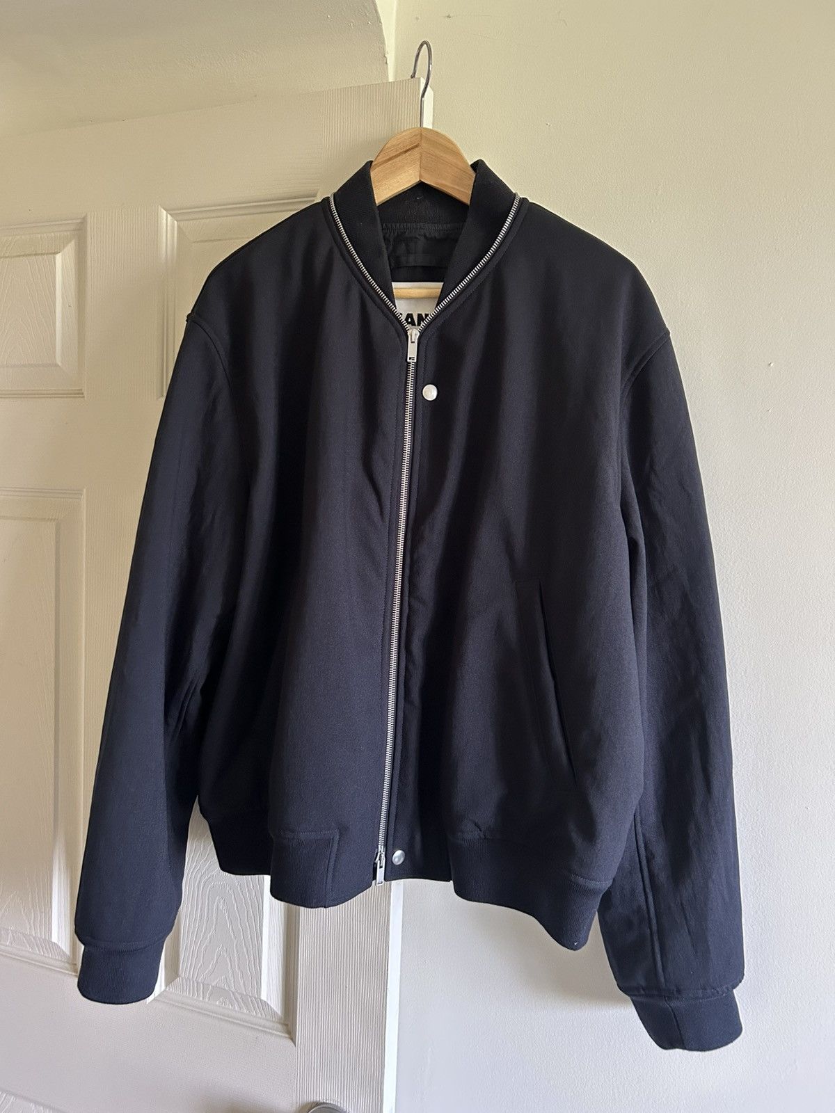 Jil Sander Jil Sander Full Zip Collar Bomber Size US L / EU 52-54 / 3 - 1 Thumbnail