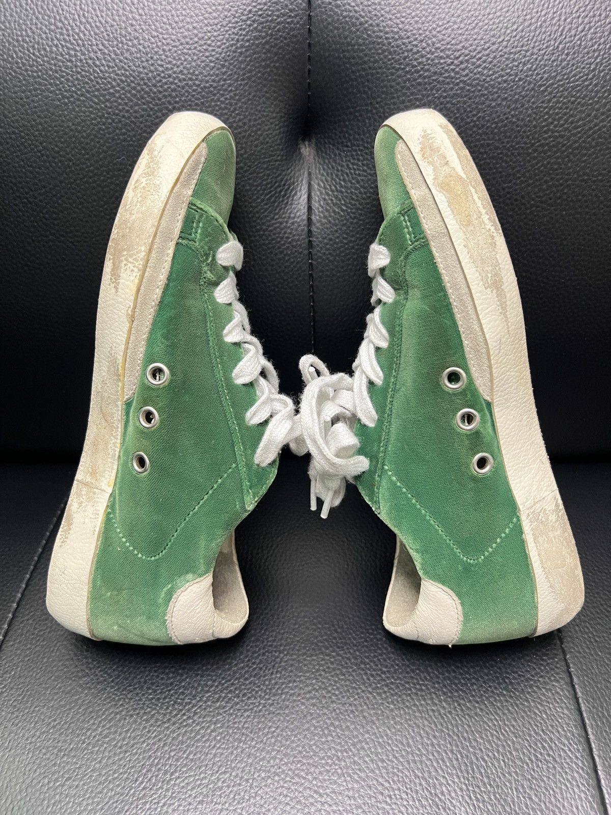 Golden Goose Golden Goose GGDB Distressed Star Sneakers Size US 5 / IT 35 - 8 Thumbnail