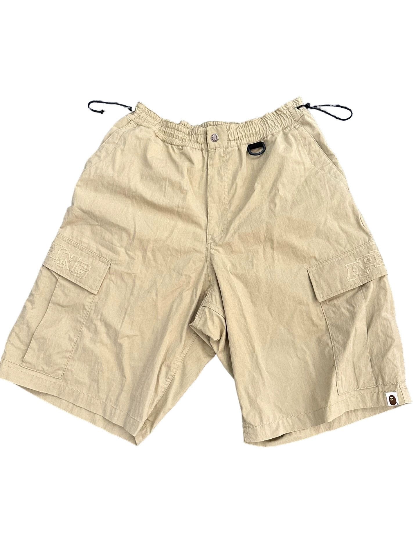 Bape BAPE Logo Cargo Shorts Size XL Size US 36 / EU 52 - 1 Thumbnail
