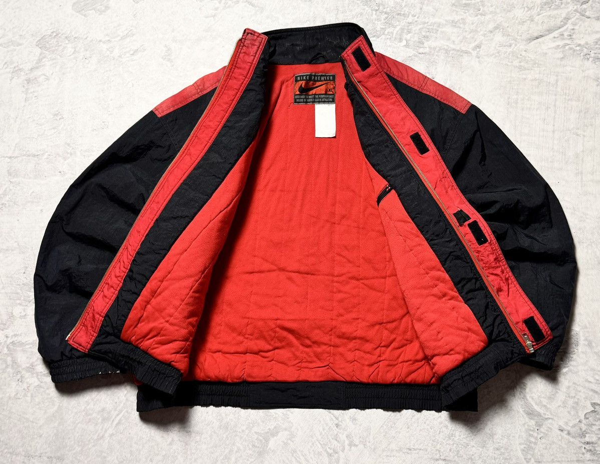 Nike × Vintage 90s Nike Vintage PSV Nylon Winter Down Jacket Big Swoosh Size US XL / EU 56 / 4 - 8 Thumbnail