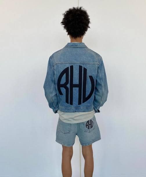 Rhude × Zara ZARA x RHUDE Denim Jacket – Streetwear Essential Size US M / EU 48-50 / 2 - 1 Thumbnail