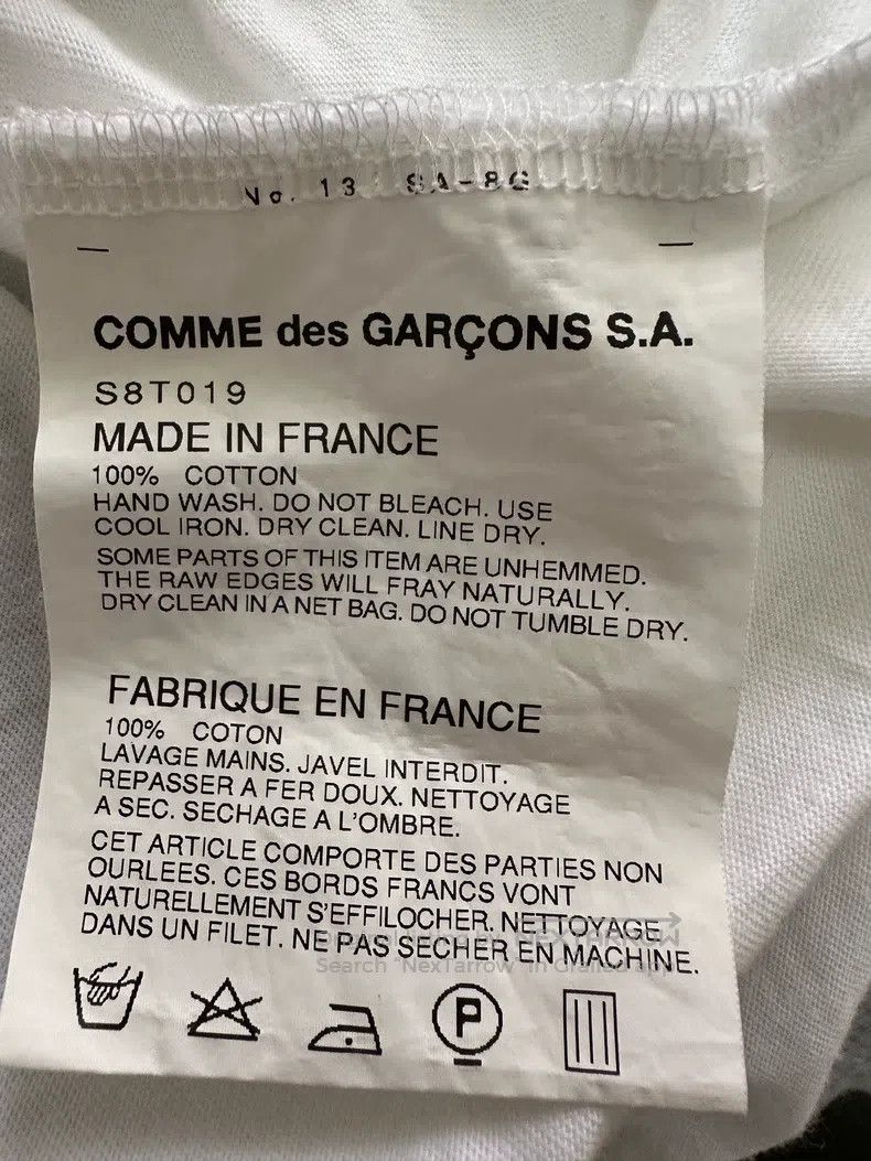 Comme des Garcons Comme Des Garcons White rose flower tight deformation shor Size XS / US 0-2 / IT 36-38 - 6 Thumbnail