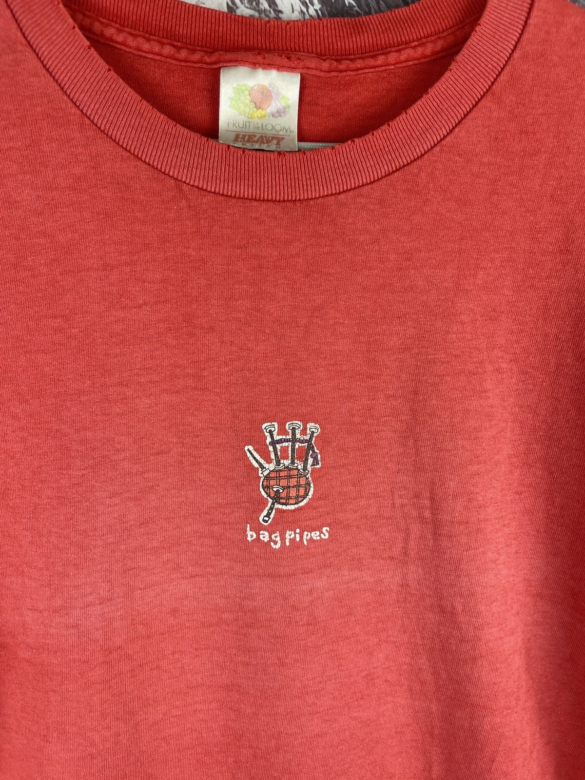 Vintage FOTL vintage 90s BAG pipes skateboard center logo tee Size US M / EU 48-50 / 2 - 5 Thumbnail