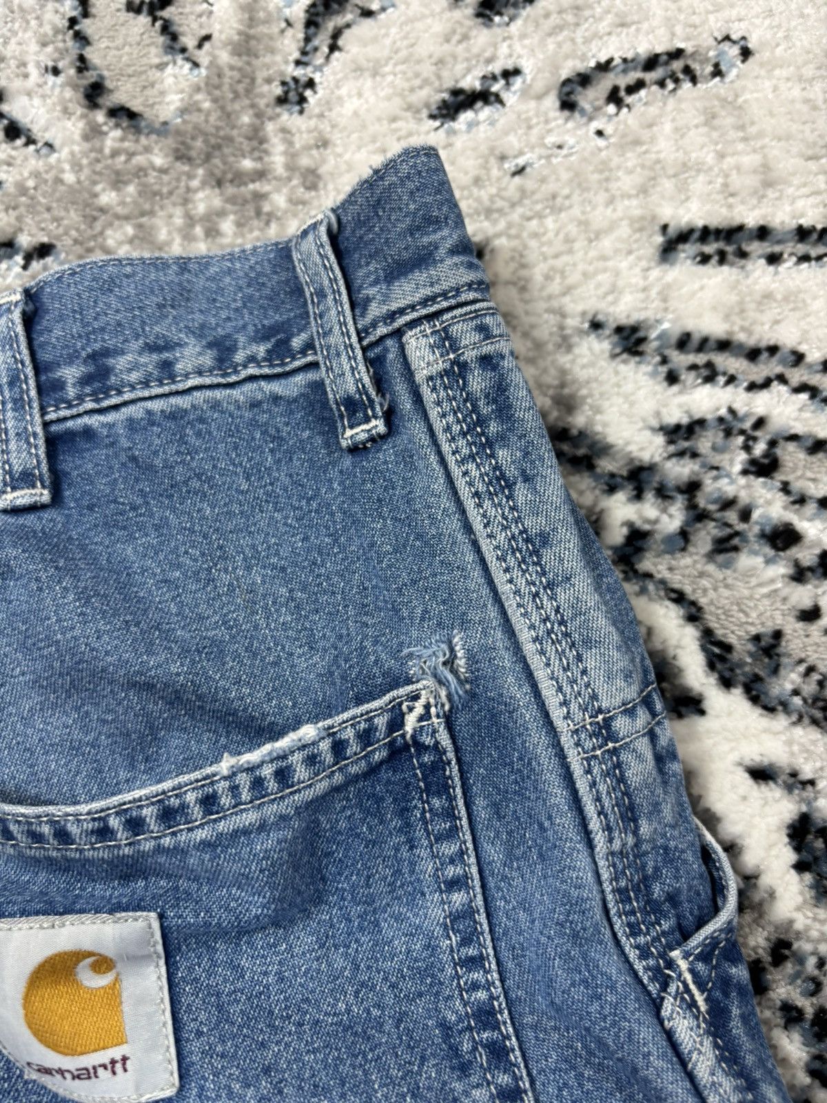 Carhartt × Vintage Vintage Carhartt Single Knee pants simple y2k 00s Streetwear Size US 30 / EU 46 - 3 Thumbnail