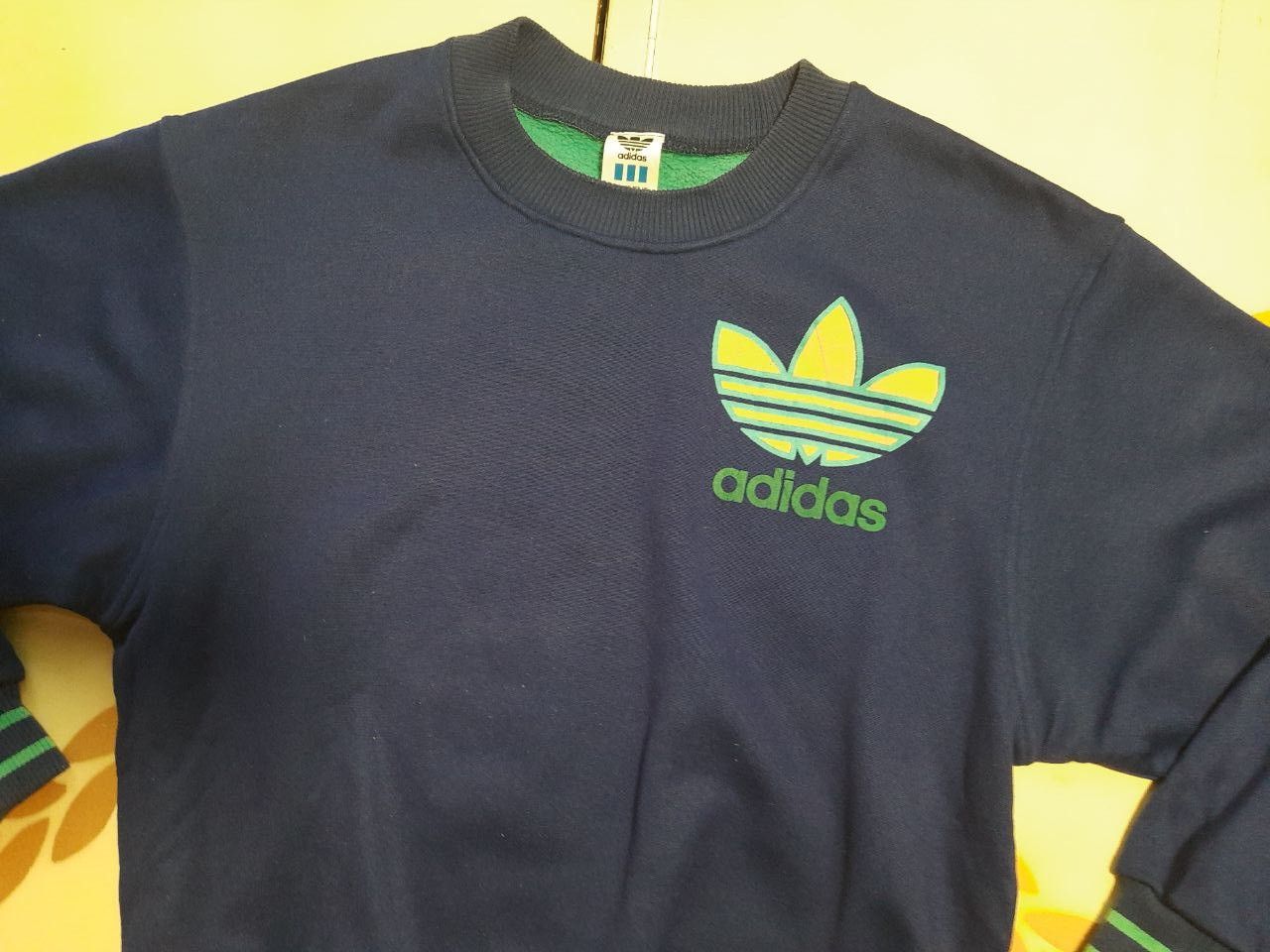 Adidas × Vintage Adidas Sweatshirt 90's Vintage Japanese Tags Size US S / EU 44-46 / 1 - 6 Thumbnail
