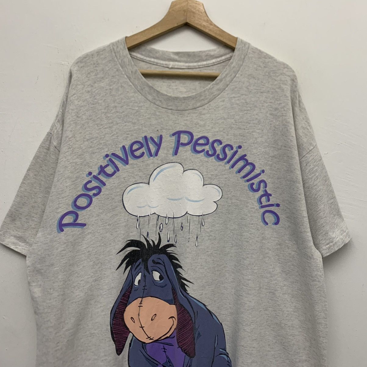 Disney Oversized 90s Eeyore Positively Pessimistic Disney Tshirt Size US XXL / EU 58 / 5 - 3 Thumbnail