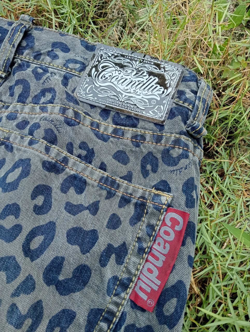 Japanese Brand Vintage CoAndLu Japan Leopard Jeans Size US 28 / EU 44 - 11 Thumbnail
