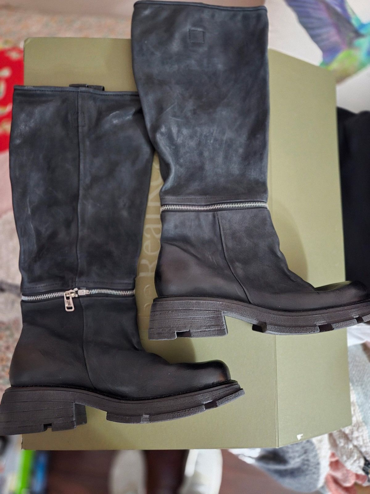 A.S.98 A.S. 98 Leather Riding Boots Size US 10 / IT 40 - 1 Thumbnail